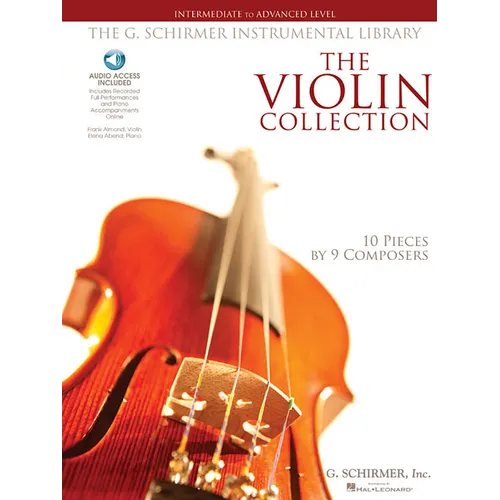Violin Collection - Intermediate to Advanced Level Book/Online Audio [With 2 CDs and Book with Just Violin Part] - Paperback