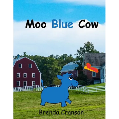 Moo Blue Cow - Paperback