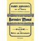 Harry Johnson's Bartenders Manual 1934 Reprint - Paperback