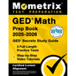 GED Math Prep Book 2025-2026 - GED Secrets Study Guide, 3 Full-Length Practice Tests, Step-By-Step Video Tutorials: [Certified Content Alignment] - Paperback