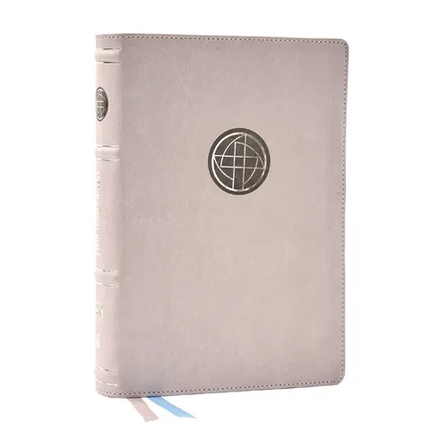 Life in Christ Bible: Discovering, Believing, and Rejoicing in Who God Says You Are (Nkjv, Cream Leathersoft, Red Letter, Comfort Print) - Imitation Leather