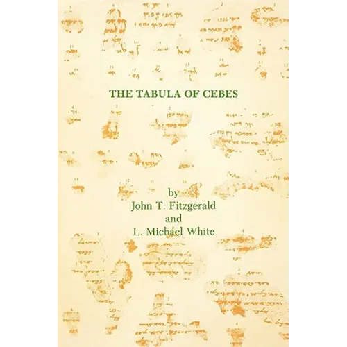 The Tabula of Cebes - Paperback