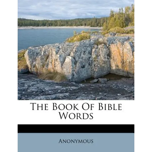 The Book of Bible Words - Paperback