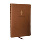 KJV Holy Bible: Ultra Thinline, Brown Leathersoft, Red Letter, Comfort Print: King James Version - Imitation Leather