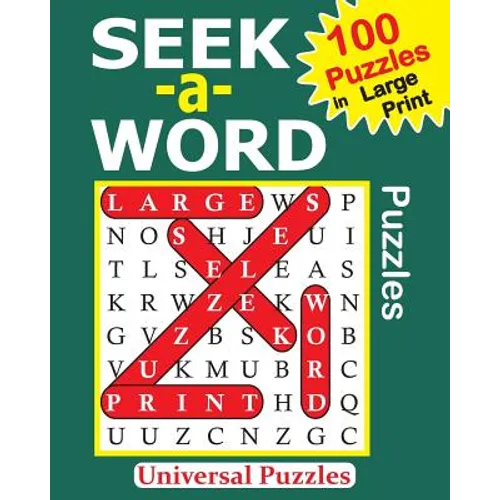 SEEK -a- WORD Puzzles - Paperback