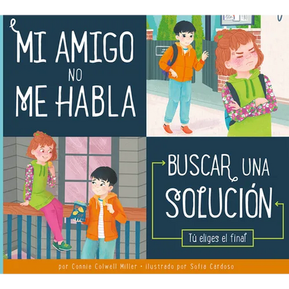 Mi Amigo No Me Habla: Buscar Una Solución - Library Binding
