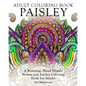 Adult Coloring Book Paisley: A Relaxing, Hand Drawn Henna and Paisley Coloring Book for Adults - Paperback