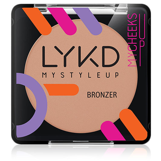 LYKD Bronzer 194 Dark Bronze - Highly Pigmented Bronzing Makeup for Natural-Looking Glow and Contouring