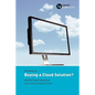 Thinking of... Buying a Cloud Solution? Ask the Smart Questions - Paperback