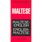 Maltese-English/English-Maltese Dictionary and Phrasebook - Paperback