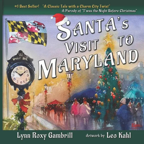 Santa's Visit to Maryland: A Parody of "T'was the Night Before Christmas" Based on Maryland - Paperback