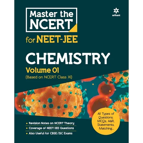 Master the NCERT for NEET and JEE Chemistry Vol 1 - Paperback