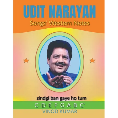 Udit Narayan Songs' Western Notes - Paperback