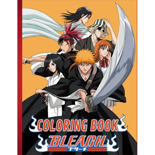 BLEACH Coloring Book - Paperback