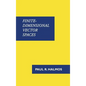 Finite-Dimensional Vector Spaces - Hardcover