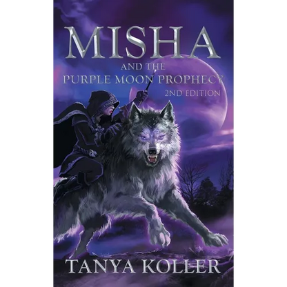 Misha and the Purple Moon Prophecy - Hardcover