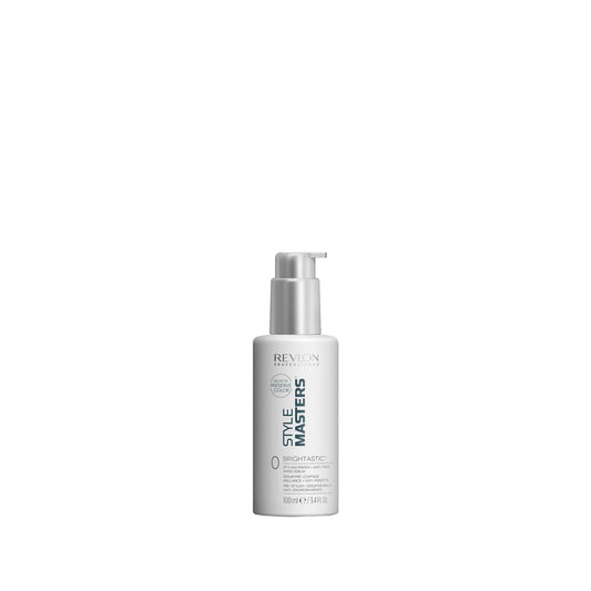 Revlon Style Masters Brightastic Hair Styling Serum and Primer 3.38 fl oz - Nourishing Hair Care for Styling and Shine