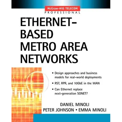 Ethernet-Based Metro Area Networks - Paperback