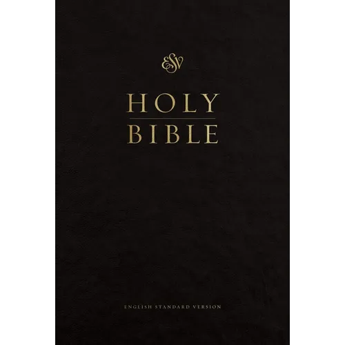 ESV Pew and Worship Bible, Large Print (Black) - Hardcover