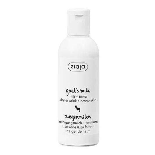 Ziaja Goat's Milk Makeup Toner - Gentle Skincare for Dry Skin, 6.76 fl oz