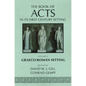 The Book of Acts in Its Graeco-Roman Setting - Paperback