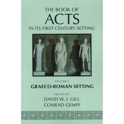 The Book of Acts in Its Graeco-Roman Setting - Paperback