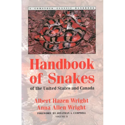 Handbook of Snakes of the United States and Canada: Two-Volume Set - Paperback