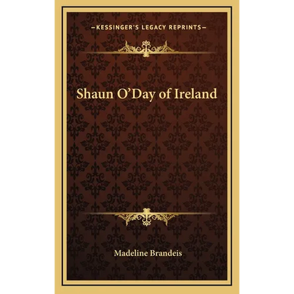 Shaun O'Day of Ireland - Hardcover