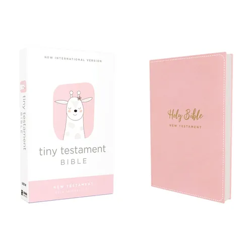 Niv, Tiny Testament Bible, New Testament, Leathersoft, Pink, Comfort Print - Imitation Leather