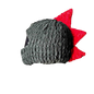 Handmade Knitted Cartoon Cover for Motorcycle Helmet