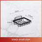 Punch-free Household Toilet Iron Toiletries Wall Storage Shelf