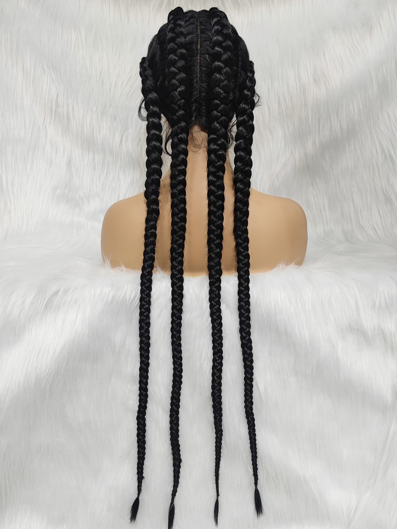 4 Strand Lace Braids Wig