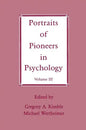 Portraits of Pioneers in Psychology: Volume III - Paperback