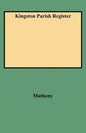Kingston Parish Register - Paperback
