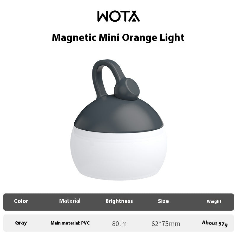 Orange Light Ultra-long Life Battery Ambience Rechargeable Lantern