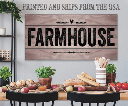 Farmhouse - Canvas