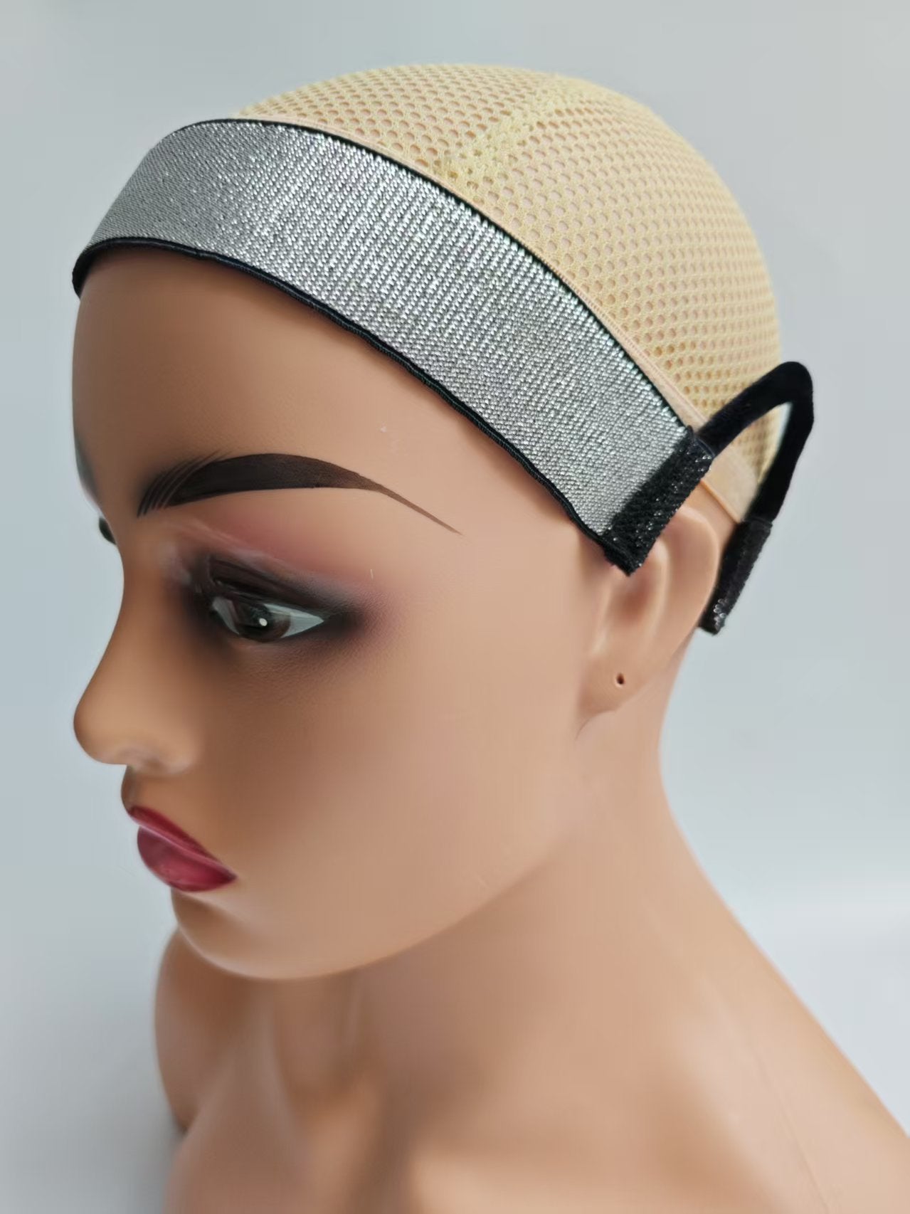 Portable Elastic Band Stretchy Strap Velcro Hairband