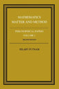 Philosophical Papers: Volume 1, Mathematics, Matter and Method - Paperback