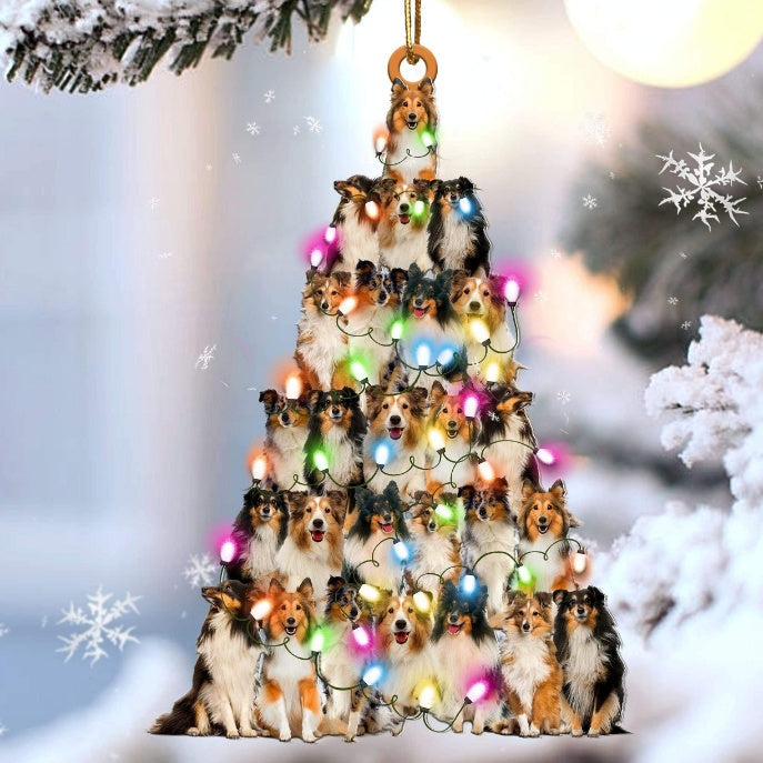 Car Pendant Sleeping Dog Angel Home Decor Acrylic Showcase Hanging Ornaments For Doors