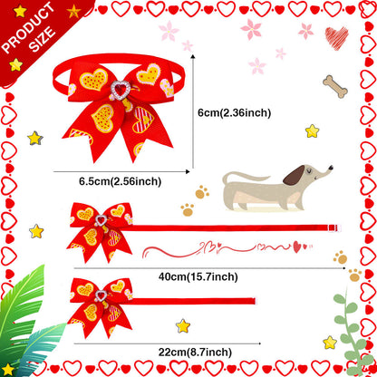 Pet Love Diamond Bow Tie Bow Tie Accessories