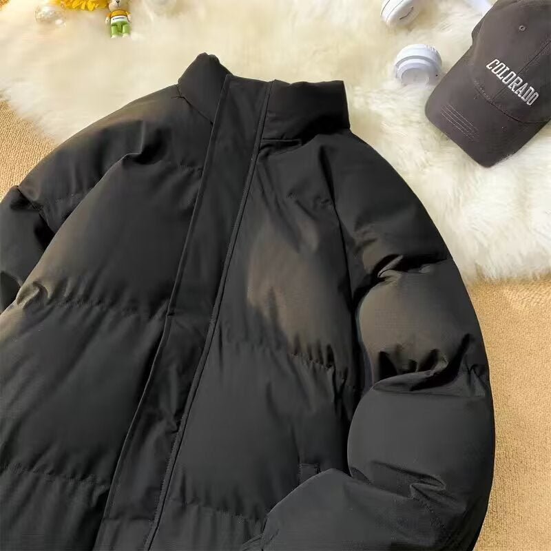 Hong Kong Style Mens New Winter Cotton Coat