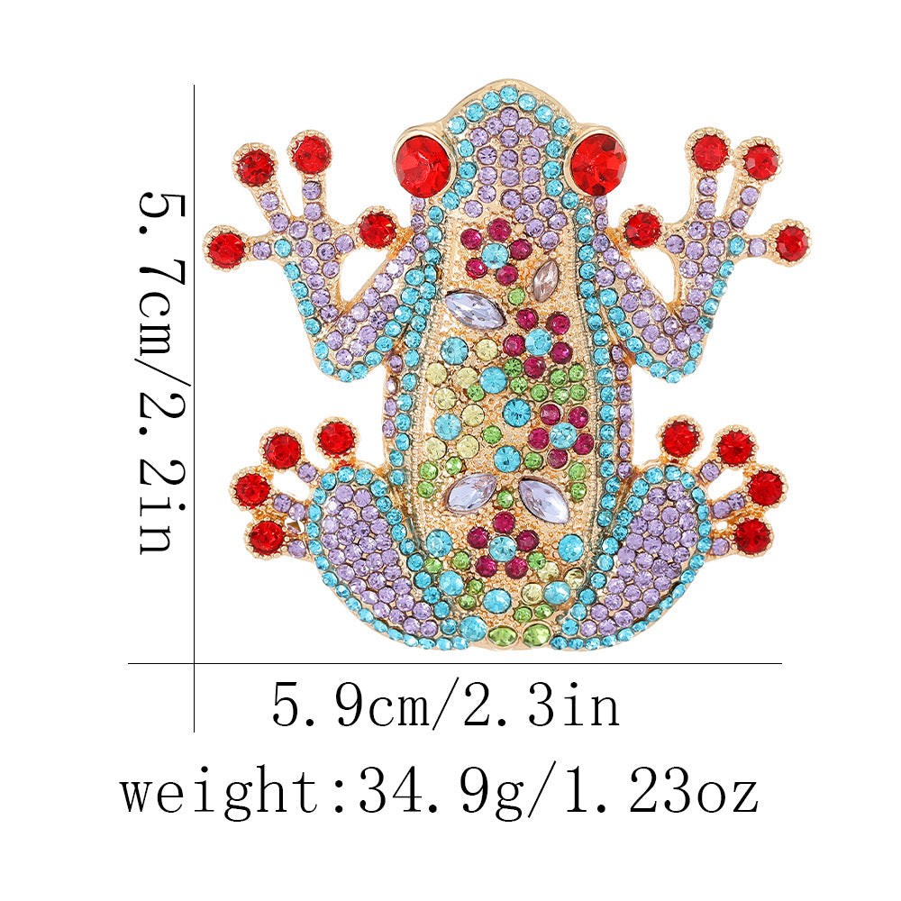Best-selling Rhinestone Sea Turtle And Octopus Brooch