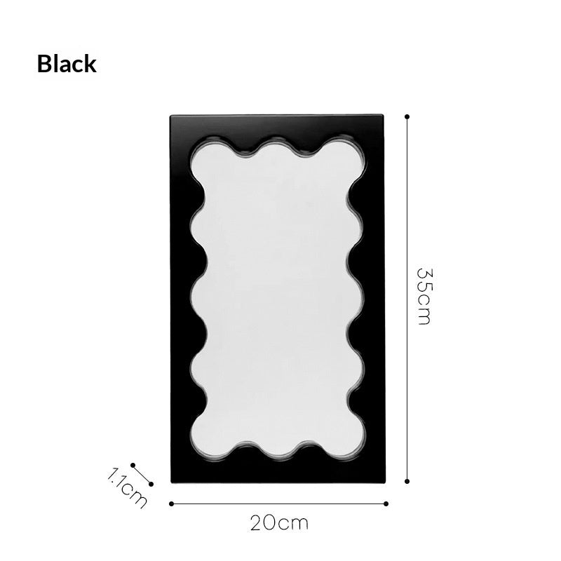New Square Wave Pattern Vanity Mirror Wall Mirror Entryway Mirror