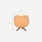 Pleated Bedside Table Medieval Smart Lamp