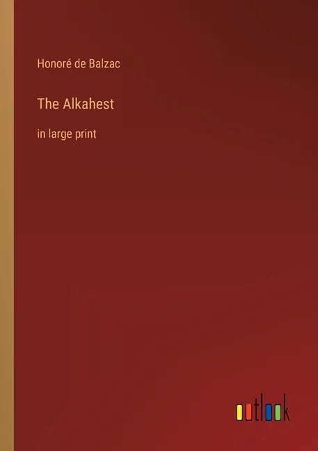 The Alkahest: in large print - Paperback