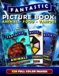 Fantastic Picture Book: Animal - Food - Various: Picture Book Gift for Adults & Seniors as well as Patients with Alzheimer's or Dementia. Deme - Paperback