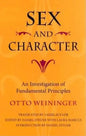 Sex and Character: An Investigation of Fundamental Principles - Hardcover
