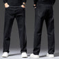 High Elastic Men's Straight Loose Spring And Autumn Jeans
