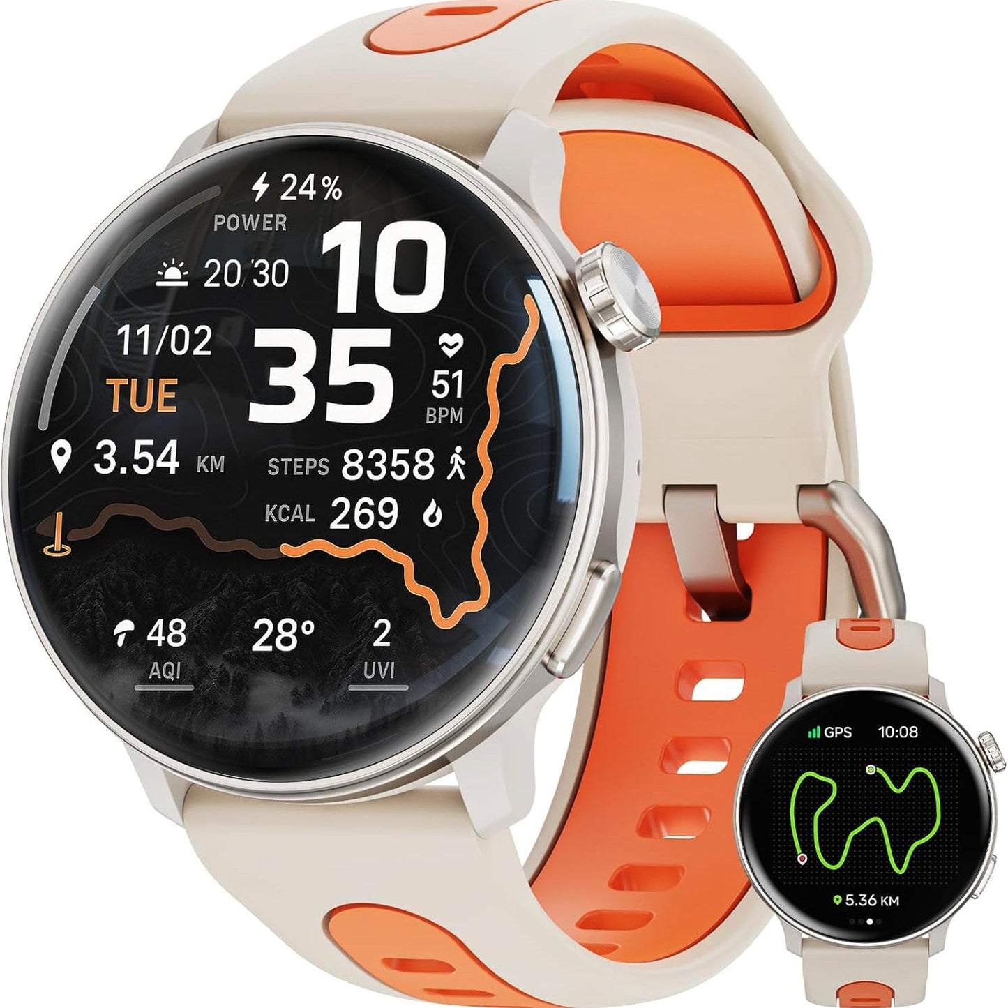 Outdoor Smartwatch GPS Sports Tracking