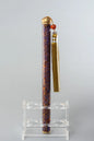 Incense Tube Lacquerware Tea Ceremony Scholar Zen Tool Fujian Province Handmade Speciality Incense Burner Cultural Artcraft